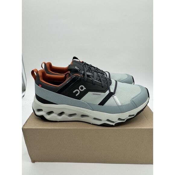 On Men's Cloudhorizon Waterproof Hiking Shoes Lead Mineral Size 11.5 NEW - Picture 3 of 8